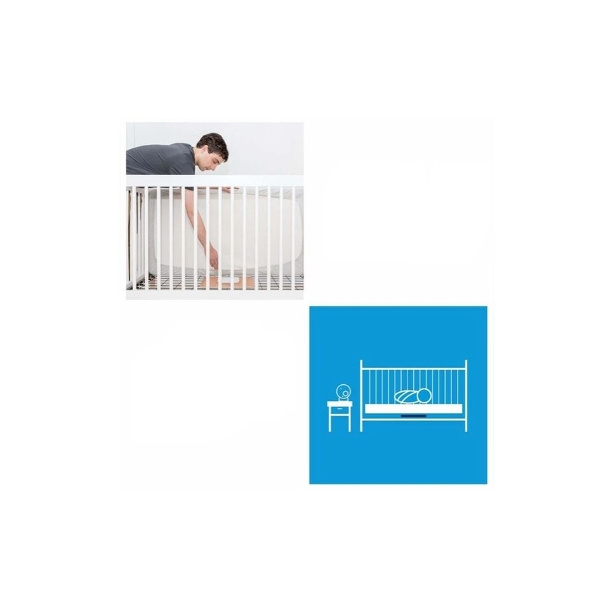 Angelcare - Monitor del respiro 2xAAA