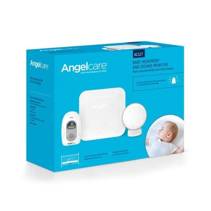 Angelcare - SET Monitor respiro 16x16 cm + baby monitor audio USB