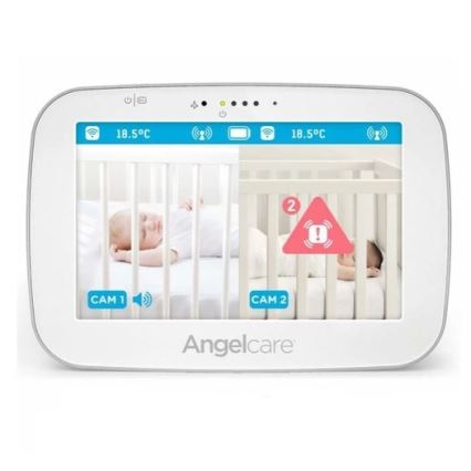 Angelcare - SET Monitor respiro 16x16 cm + video baby monitor USB