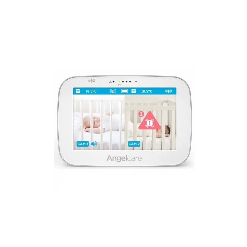 Angelcare - SET Monitor respiro 16x16 cm + video baby monitor USB