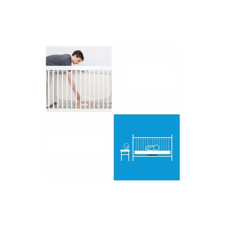 Angelcare - SET Monitor respiro 16x16 cm + video baby monitor USB