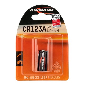 Ansmann 04006 - CR123A - Batteria al litio 3V