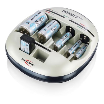 Ansmann 08576 Energy 8 Plus - Caricabatterie