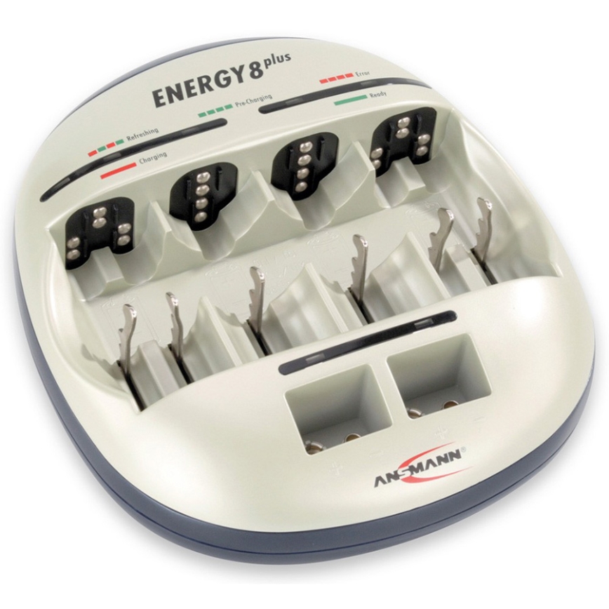 Ansmann 08576 Energy 8 Plus - Caricabatterie