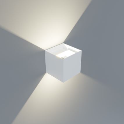 APLED - Applique a LED da esterno CUBE 2xLED/3W/230V IP65