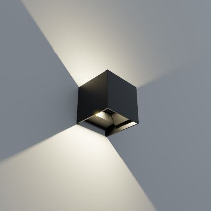 APLED - Applique a LED da esterno CUBE 2xLED/3W/230V IP65