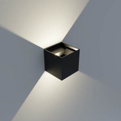 APLED - Applique a LED da esterno CUBE 2xLED/3W/230V IP65