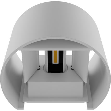 APLED - Applique a LED da esterno OVAL 2xLED/3W/230V IP65