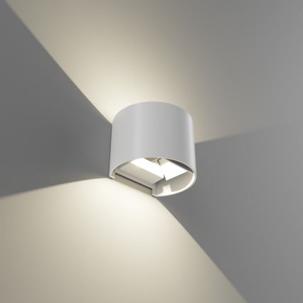 APLED - Applique a LED da esterno OVAL 2xLED/3W/230V IP65