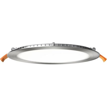 APLED - Lampada LED da incasso per bagni RONDO LED/18W/230V IP40 diametro 22,5 cm cromo opaco