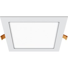APLED - Lampada LED da incasso per bagni SQUARE LED/18W/230V IP41 220x220 mm bianco
