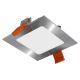 APLED - Lampada LED da incasso per bagni SQUARE LED/3W/230V IP41 85x85 mm