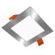 APLED - Lampada LED da incasso per bagni SQUARE LED/6W/230V IP41 110x110 mm