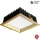 APLED - Lampada LED da incasso SQUARE WOODLINE LED/12W/230V 3000K 17x17 cm pino legno solido