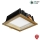 APLED - Lampada LED da incasso SQUARE WOODLINE LED/6W/230V 3000K 12x12 cm cenere legno solido