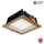 APLED - Lampada LED da incasso SQUARE WOODLINE LED/6W/230V 4000K 12x12 cm cenere legno solido