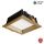 APLED - Lampada LED da incasso SQUARE WOODLINE LED/6W/230V 4000K 12x12 cm quercia legno solido