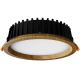 APLED - Lampada LED da incasso RONDO WOODLINE LED/12W/230V 3000K diametro 20 cm quercia legno solido