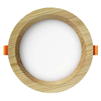 APLED - Lampada LED da incasso RONDO WOODLINE LED/6W/230V 3000K diametro 15 cm pino legno solido