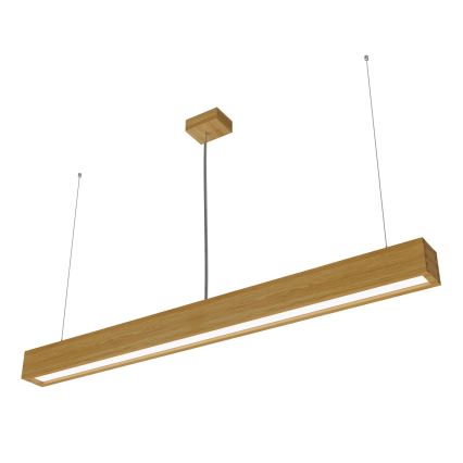 APLED - Lampadario su filo LED LOOK LED/36W/230V 4000K 120 cm quercia