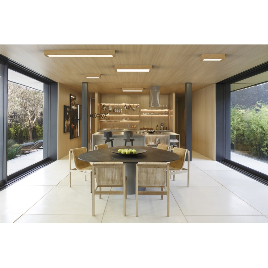 APLED - Pannello LED da parete  QUADRA LED/42W/230V quercia