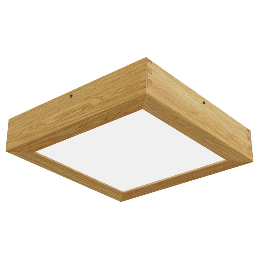 APLED - Plafoniera LED QUADRA LED/24W/230V quercia