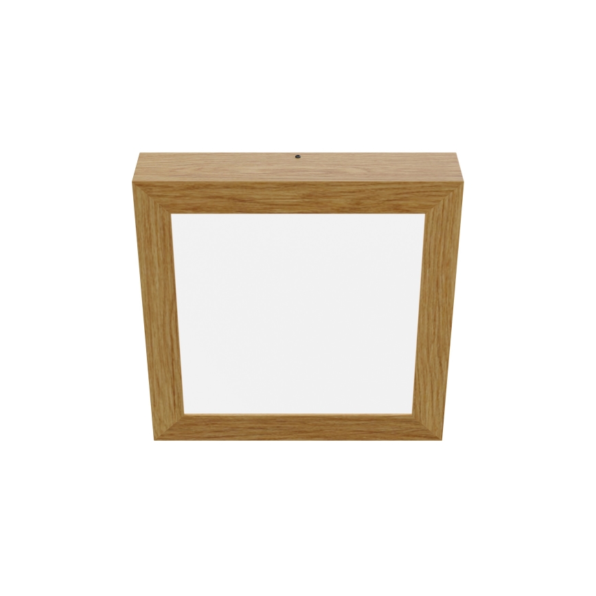 APLED - Plafoniera LED QUADRA LED/24W/230V quercia