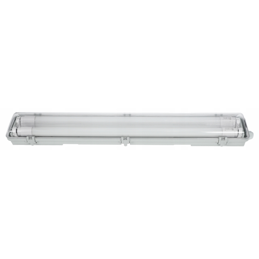 Apparecchio fluorescente tecnico LED T8, 2x G13, 10W, 230V, 6000K, 60 cm, IP65, bianco