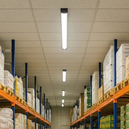 Apparecchio fluorescente tubolare a LED LED/18W/230V 4000K 60 cm nero