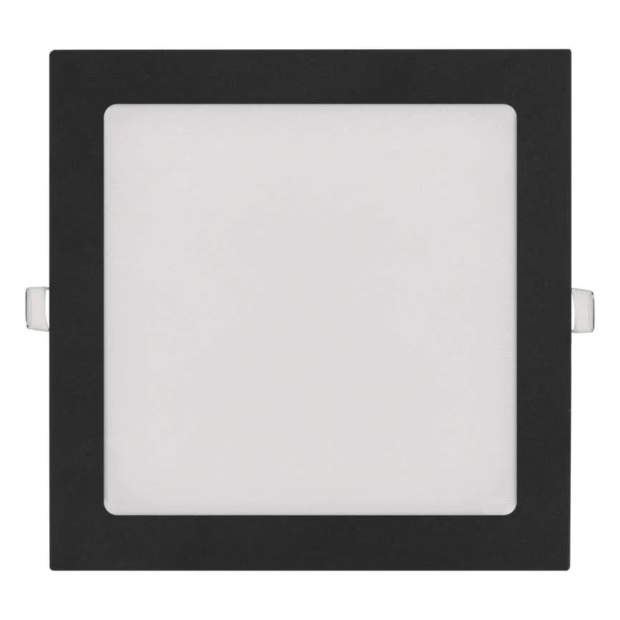 Apparecchio LED da incasso per controsoffitto NEXXO LED/18W/230V 3000/3500/4000K nero 22,5 x 22,5 cm