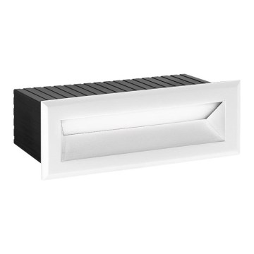 Apparecchio LED da incasso per esterni FLIK LED/3W/230V IP65 bianco