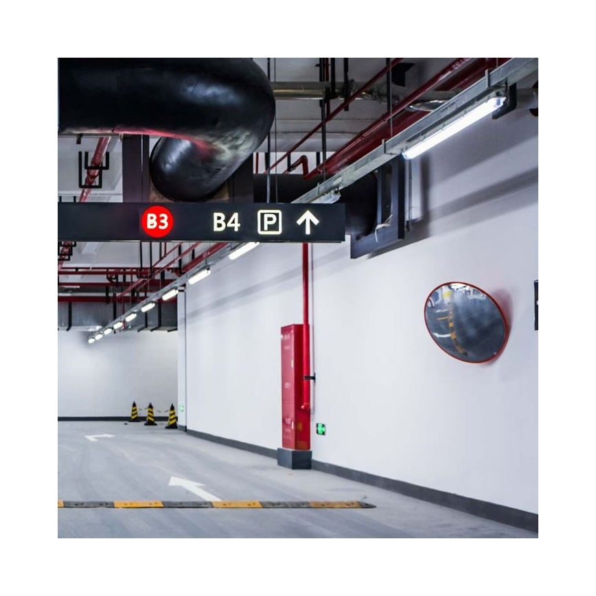 Apparecchio fluorescente tecnico a LED con modulo di emergenza LED/48W/230V 6500K IP65 2200 mAh 150 cm