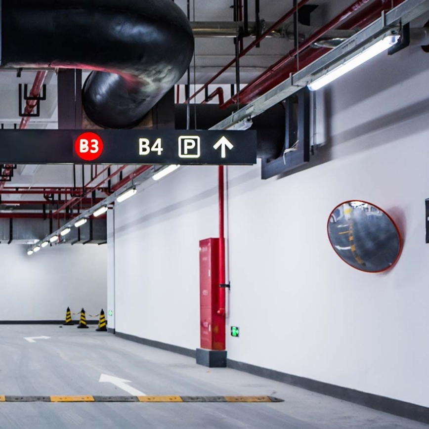 Corpo illuminante fluorescente tecnico a LED con sensore di movimento e crepuscolare LED/48W/230V IP65 6500K 150 cm