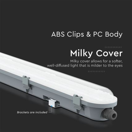 Apparecchio lineare LED tecnico SAMSUNG CHIP LED/18W/230V 6500K IP65 60 cm