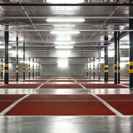 Corpo illuminante LED tecnico tipo fluorescente con sensore di movimento e crepuscolare LED/36W/230V 4000K IP65 120 cm