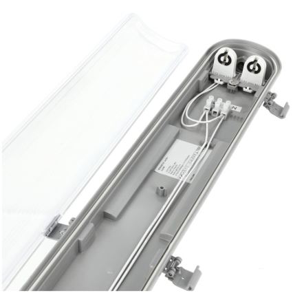 Apparecchio tecnico LED per tubi fluorescenti T8 2xG13/18W/230V 6500K IP65 127 cm