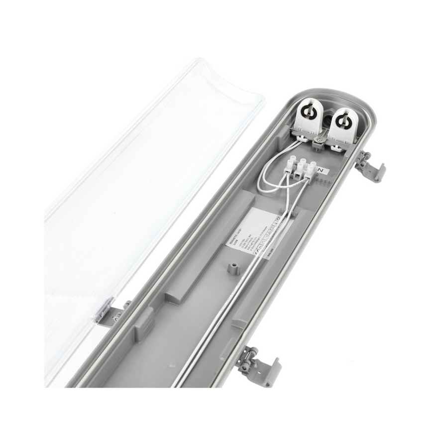 Apparecchio tecnico LED per tubi fluorescenti T8 2xG13/18W/230V 6500K IP65 127 cm