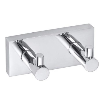 Appendiabiti 12x5,5 cm argento