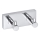 Appendiabiti 12x5,5 cm argento
