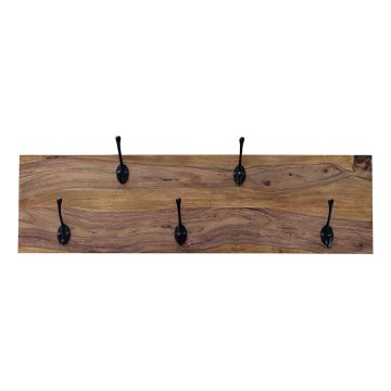 Appendiabiti a parete RAMI 25x90 cm legno solido/palissandro