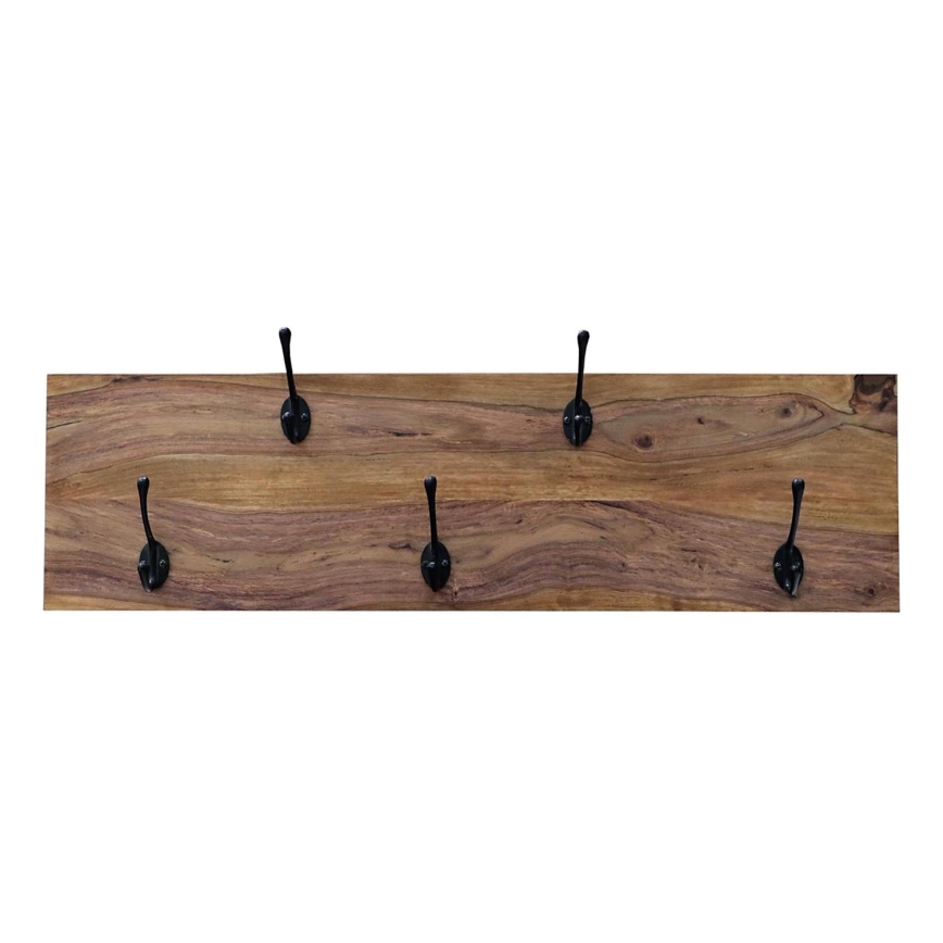 Appendiabiti a parete RAMI 25x90 cm legno solido/palissandro