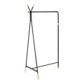 Appendiabiti a piantana 165x91 cm CHENE nero/beige
