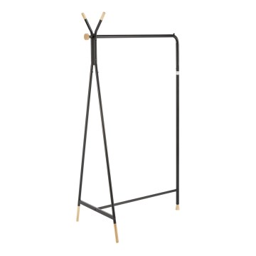 Appendiabiti a piantana 165x91 cm CHENE nero/beige