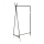 Appendiabiti a piantana 165x91 cm CHENE nero/beige