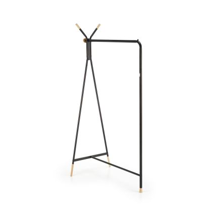 Appendiabiti a piantana 165x91 cm CHENE nero/beige