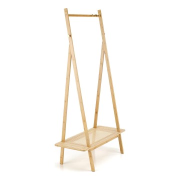 Appendiabiti a piantana 168x68 cm LEGNO in rattan