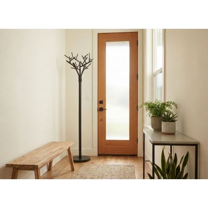 Appendiabiti a piantana 180x40 cm BRANCHE nero