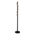 Appendiabiti a piantana DOMUS 177x28 cm nero/beige