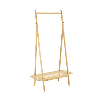 Appendiabiti a piantana LEGNO 168x68 cm in rattan
