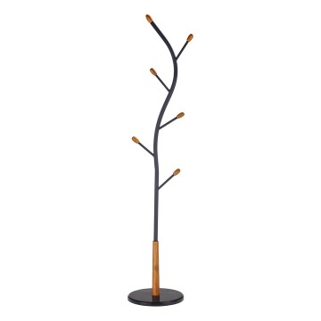 Appendiabiti a piantana STILE 186x38 cm nero